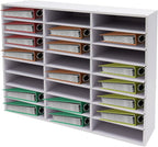 24 Slots Mail Sorters for Office, Desktop Literature Organizer by Unknown