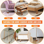 Furniture Risers, 4 Pack Bed Risers - Image 6