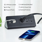 Desk Edge Mount Power Strips - Image 2