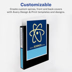 Avery Economy View 3 Ring Binders, Homeschool Supplies, Home Organization - Image 2