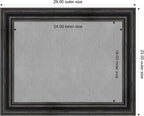 Amanti Art Black Framed Magnetic Board 23x29 Medium Vision Board - Image 4