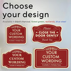Custom Decorative Outdoor Metal Sign - Image 3