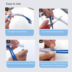 CrocSee 10ft - 1.25 inch Braided Cable Management Sleeve Cord Protector - - Image 6
