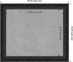 Amanti Art Black Framed Magnetic Board 24x28 Medium Vision Board - Image 2