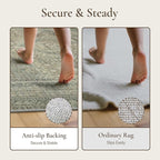 GENIMO Runner Rug 2x6 Non Slip Machine Washable Hallway Runner Rug, Low Pile - Image 8