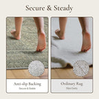 GENIMO Runner Rug 2x8 Non Slip Machine Washable Hallway Runner Rug, Low Pile - Image 8