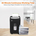 VidaTeco Paper Shredder for Home Office Heavy Duty - Image 7