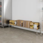 Regal Altair 14" Deep x 72" Wide x 8" Height 1-Tier Wire Shelving Kit | NSF - Image 5
