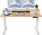 FEZIBO 55 x 24 Inch Height Adjustable Electric Standing Desk by FEZIBO