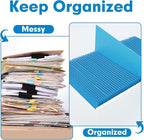 Two Pocket Folders, PANDRI 30 Pack 2 Pocket Folders, Letter Size Paper File - Image 3