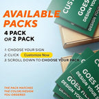 Custom Metal Signs, Personalized Aluminum, Customized Safety, Business Signs - Image 4