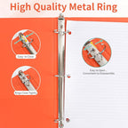 SUQJOY 1-inch 3 Ring Binder - Image 5