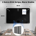 AFAMT Magnetic Dry Erase Board, 4mm Tempered Glass, Strong Magnetic Surface - Image 4