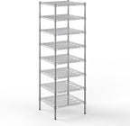 Regal Altair 24" Deep x 24" Wide x 74" Height Wire Shelving Kit | 8-Tier | NSF by Regal+Altair
