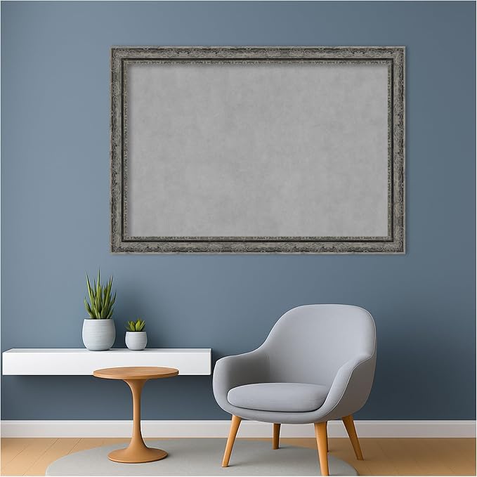 Amanti Art Black Framed Magnetic Board 28x40 Large Vision Board - Image 5