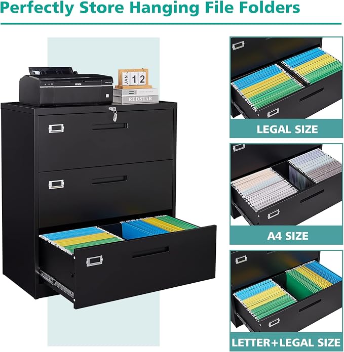MIIIKO Lateral File Cabinet - Image 4