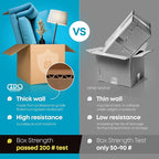 Small Moving & Shipping Boxes 8"L x 8"W x 6"H - Image 3