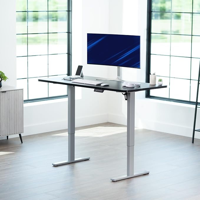 VIVO Electric 60 x 30 in Standing Desk, Memory Height Adjustment, 1B Series - Image 2