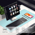 PU Leather Desk Pad Protector and Blotter, Large Mouse Pad and Laptop Desk Mat - Image 5