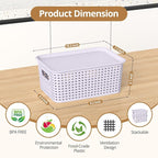 ZFTMRR Plastic Storage Basket - Image 2