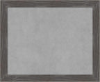 Amanti Art Grey Framed Magnetic Board 19x23 Small Vision Board by AmantiArt