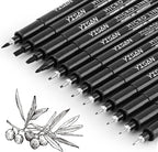 YISAN Drawing Art Pens, Micro Fineliner Pens, Fine Tip Manga Markers by YISAN
