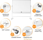 Rolling Dry Erase Board 96 x 46 - Image 7