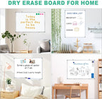 H-Qprobd 3' x 2' Whiteboard Dry Erase White Board - Image 4