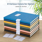 Lined Journal Notebook, 8.5" x 11" Hardcover Leather Notebook - Image 6