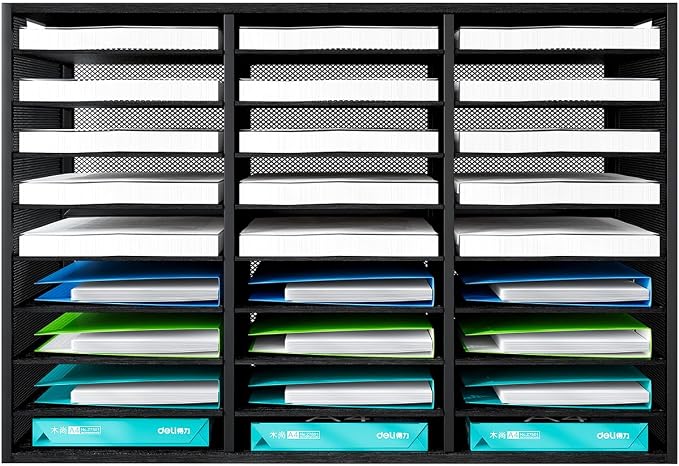 PAG-Mass Mail Sorter Adjustable Countertop Heavy Duty Literature Organizer - Image 5