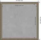 Amanti Art Silver Framed Magnetic Board 26x26 Medium Vision Board - Image 4