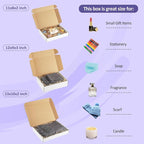 Eupako 18 Pack Small Shipping Boxes Assorted Sizes, Cardboard Boxes - Image 3