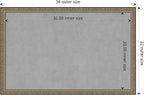 Amanti Art Silver Framed Magnetic Board 22x34 Large Vision Board - Image 4