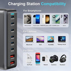 500W USB C Fast Charger Block, 8 Port USB Charging Station, GaN Ⅲ Pro Double - Image 7
