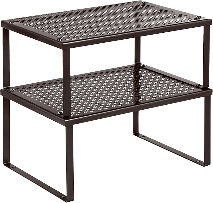 SONGMICS Spice Racks, Countertop Organizers, Shelf Risers, Expandable by SONGMICSbySONGMICSHOME