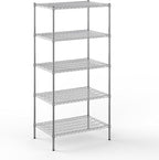 Regal Altair 24" Deep x 36" Wide x 74" Height Wire Shelving Kit | 5-Tier | NSF by Regal+Altair