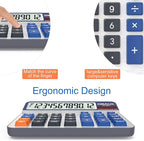 Desktop Calculator Extra Large 5-Inch LCD Display 12-Digit Big Number - Image 3