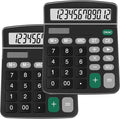 Calculators, Splaks 2 Pack Standard Functional Desktop Calculators Sola and AA by SPLAKSCALCULATOR