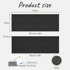 EcoBrisa 48" Under Desk Privacy Panel Self-Adhesive Modesty Panel Stand Up Desk - Image 3