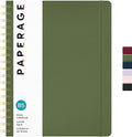 PAPERAGE Lined Spiral Journal Notebook, 160 Pages, Large B5 Hardcover Journal by PAPERAGE