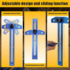 GRENPRO Woodworking Scriber Marking Line Ruler - Image 7