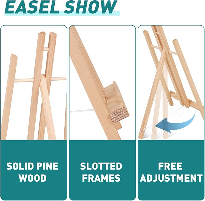 ESRICH 2Pack16in Tabletop Easel, Tabletop Easel - Image 3