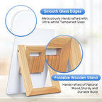 WALGLASS Desktop Glass White Board 11"x 8" - Image 3