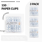 NEEWAY Colorful Large Paper Clips, 2 Inch Jumbo Paper Clips, 3 Pack of 50 - Image 3