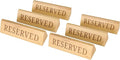 Wood Table Top Seating Reserved Signs by BARsics