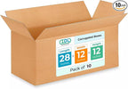 Long Shipping & Moving Boxes 28x12x12 inches by IDLPackaging