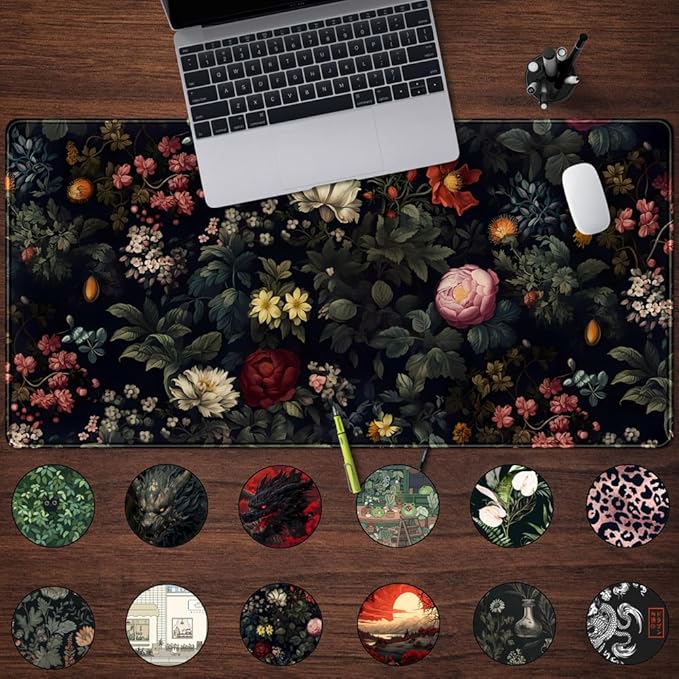 Black Vintage Desk Pad - Image 2