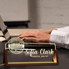 Desk Name Plate Personalized, Office Name Plate - Image 8