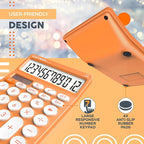 CATIGA 12 Digit Desktop Calculator Basic Desk Calculator - Image 6