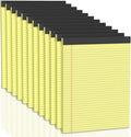 Legal Pads 8.5 x 11 College Ruled, 12 Pack Yellow Legal Note Pads 8.5 x 11 by Unknown